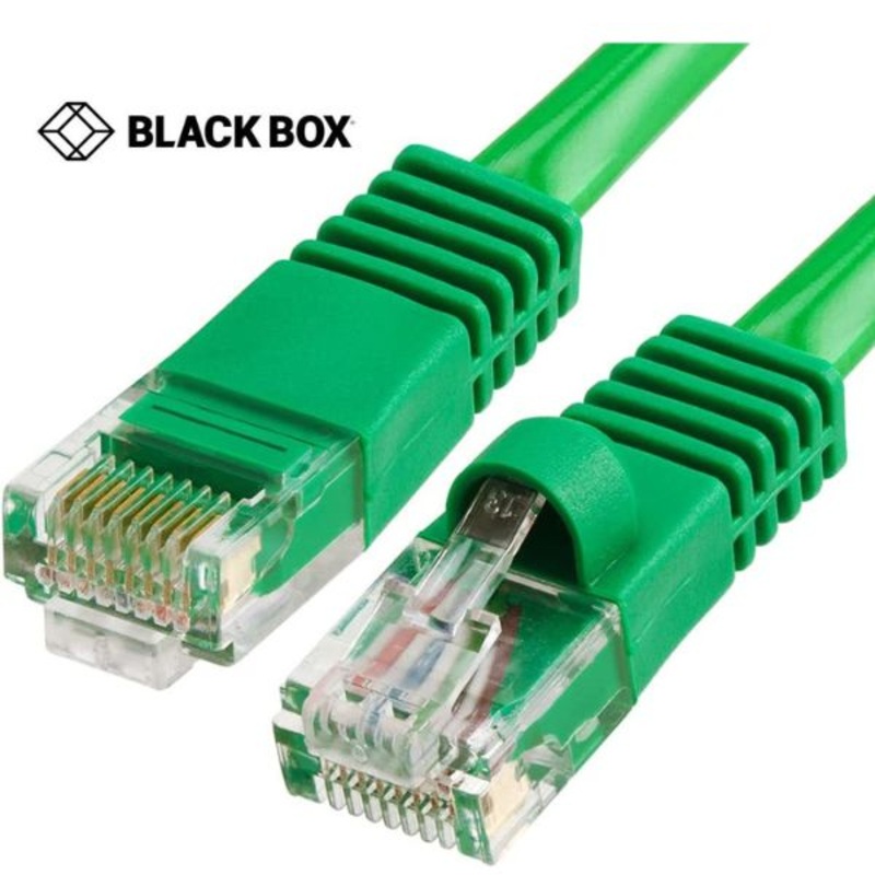 EVNSL642-0001 - PATCH CORD CAT6 GRN 1FT SNAGLESS BOOT
