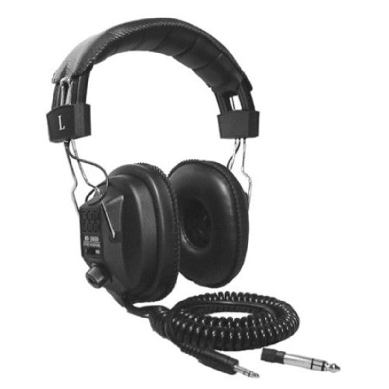 HD3030 - HEADPHONE 32R 105DB W/MICROPHONE W/6.3MM ADAPTOR 10FT COILED CORD