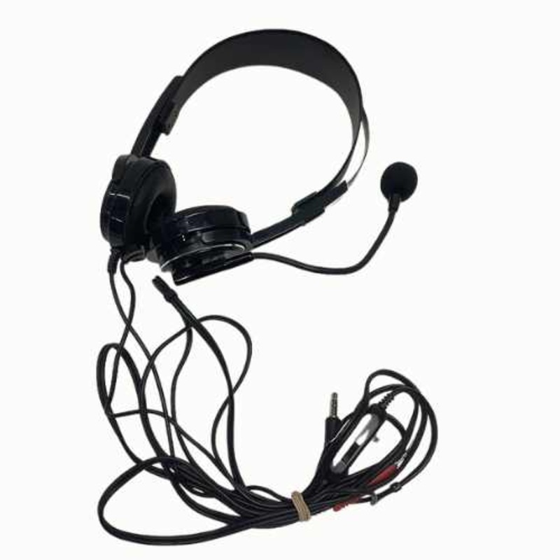 HM-73062CVM - HEADSET WITH MICROPHONE 3.5MM PL X2 VOLUME ADJUSTMENT