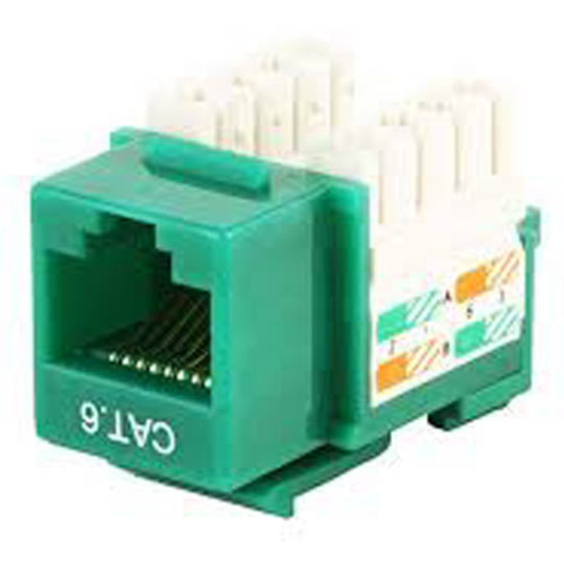 K1117.5 - KEYSTONE JACK CAT6 GRN 110