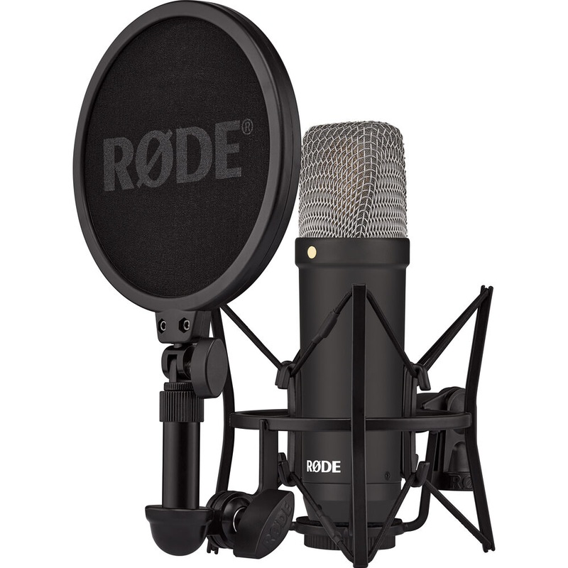 Rode NT1 Signature Series Large-Diaphragm Condenser Microphone Black
