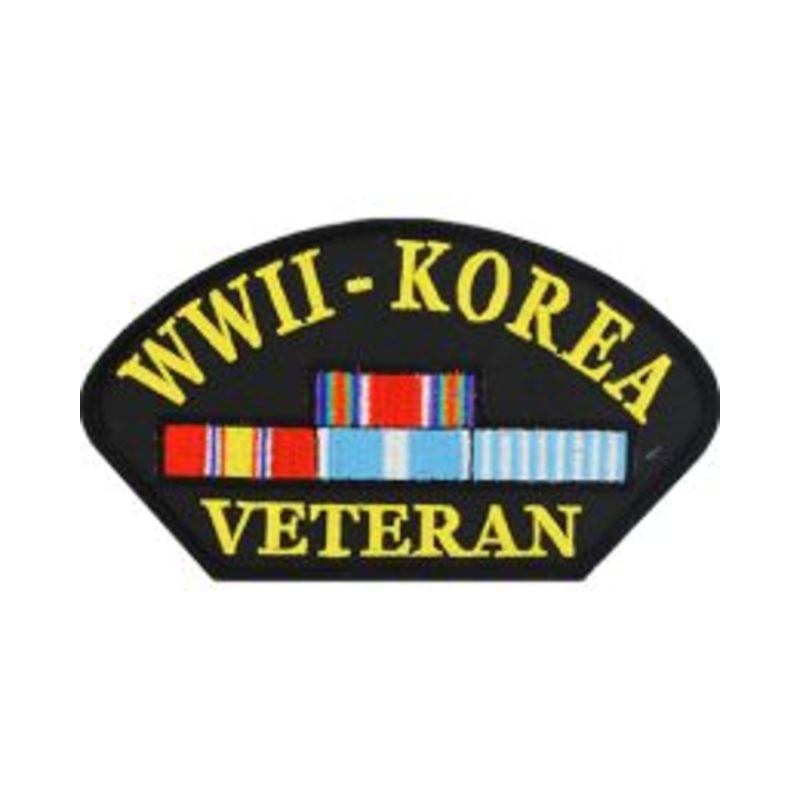 WWII,Hat w/Korea Patch-NO