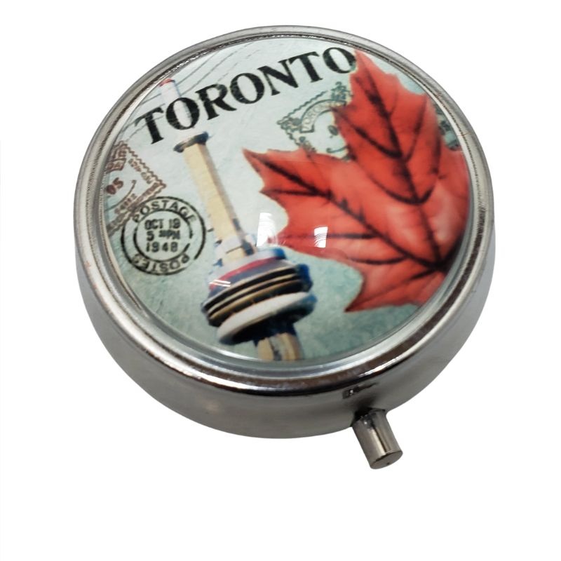 02552 - TORONTO SOUVENIR PILL BOX