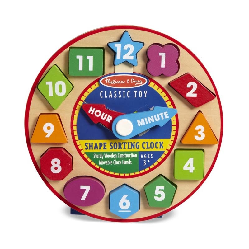 18593 - SHAPE SORTING CLOCK