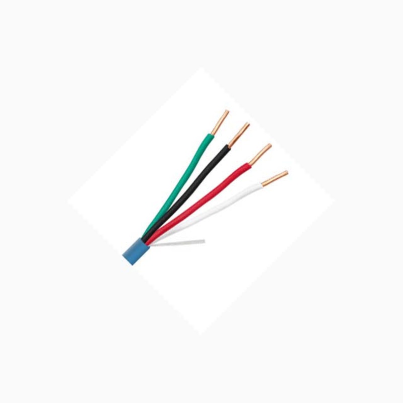 77475 - CABLE 4C 22AWG SOL UNSH 1000FT BLUE