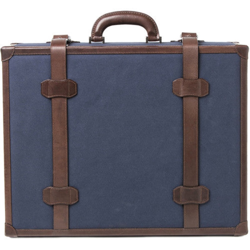Barber Shop Carry On Hardcase "Heritage" - Blue Canvas