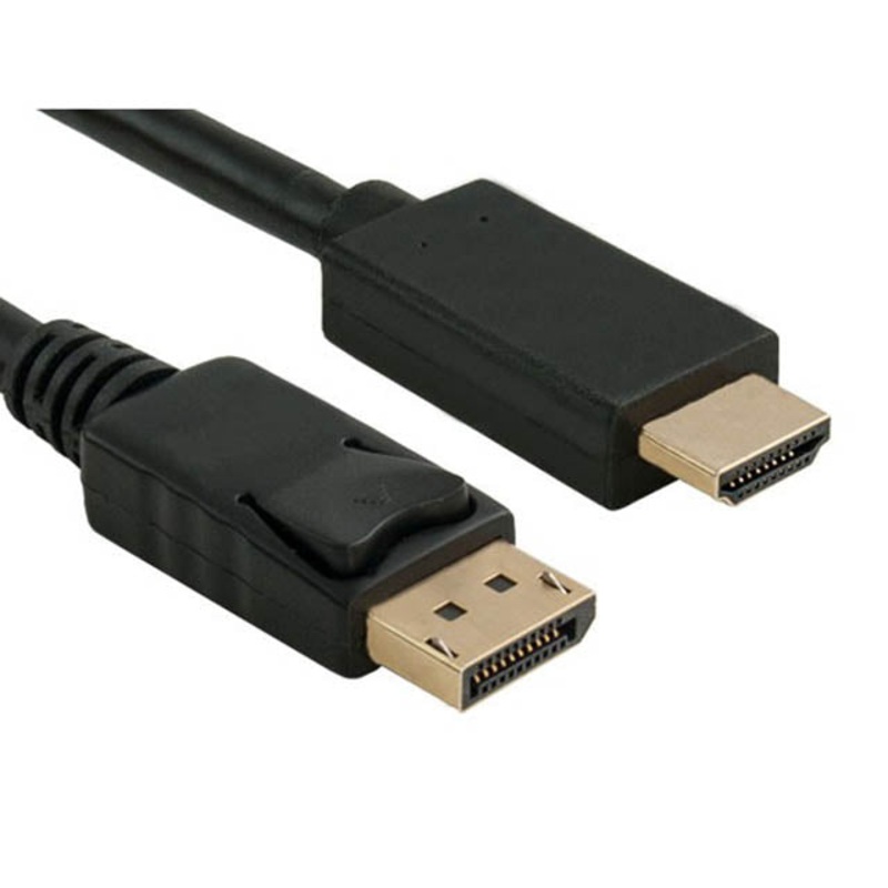 CB-DPHDMI-03 - DISPLAYPORT MALE-HDMI MALE 3FT BLACK