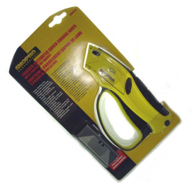 K000552 - KNIFE TRIGGER ACTIVATED QUICK CHANGE W/EXTRA BLADES