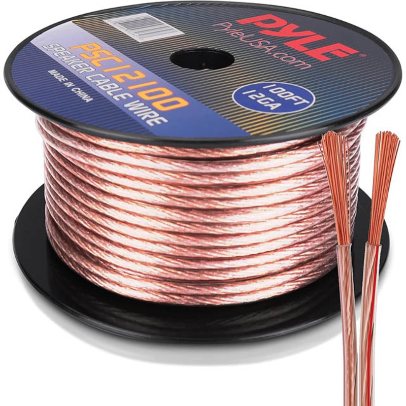 PSC12100 - SPEAKER WIRE AWG 12 STD 100FT