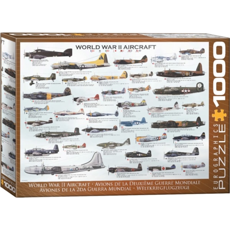 World War II Aircraft Puzzle-1000 pc