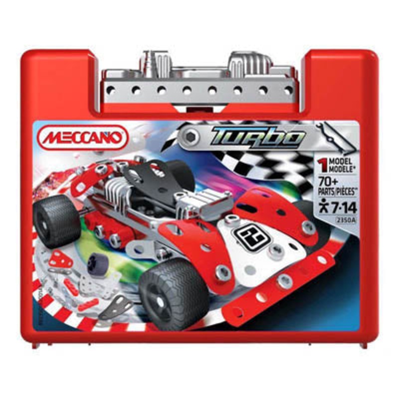 882350A - MECCANO SMALL TURBO CARS 1 MODEL 70+ PARTS