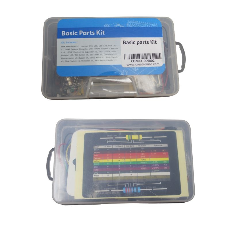 COMKT-009802 - COMPONENT KIT BASIC PARTS IN COMPONENT BOX