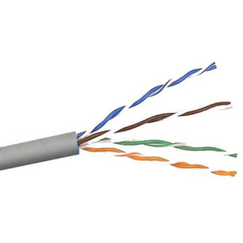 MBW5F-00933AB - CABLE CAT5E FT4 SOL GRY 1000FT UTP CMR 4P/24AWG 350MHZ SPOOL