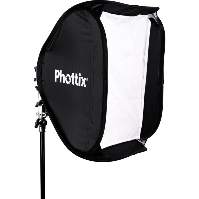Phottix Transfolder Softbox with Cerberus Multi Mount Holder Kit (24 x 24")