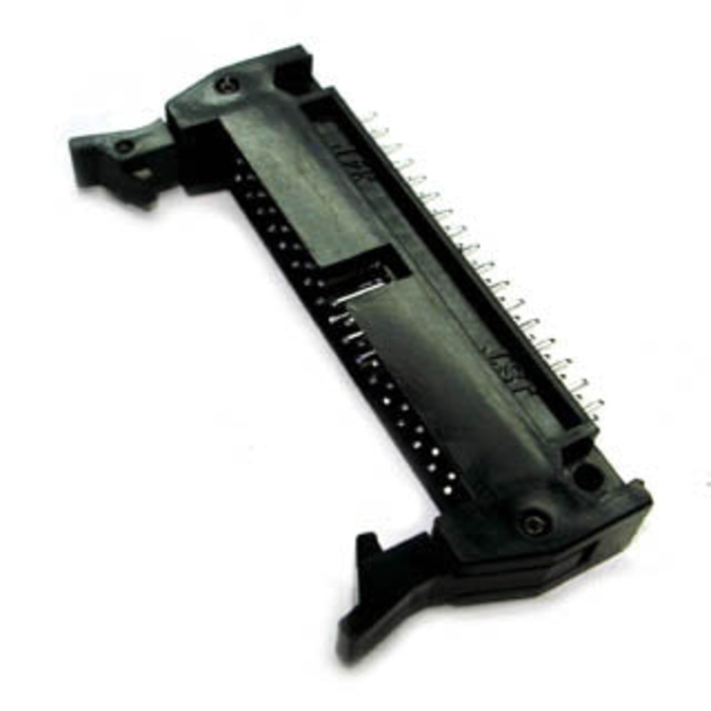RA-H341TD-1190 - HDR SHRD LATCH 34 W/KEY PCST BLK