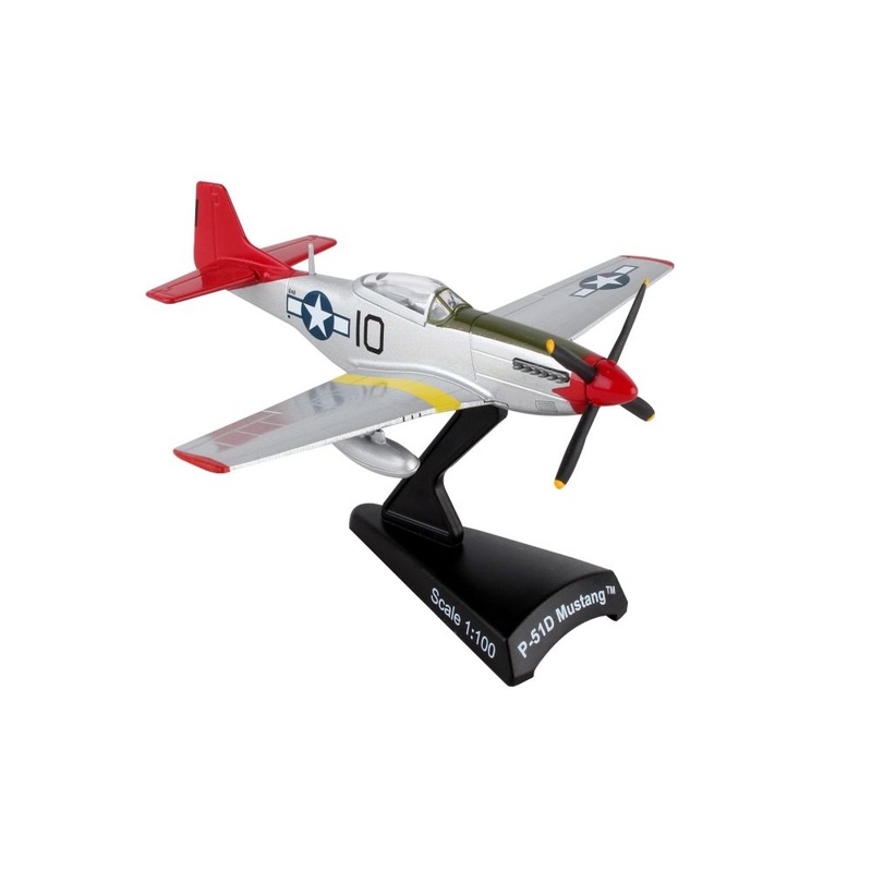 Tuskegee Red Tail P-51 Die Cast Model 1/100