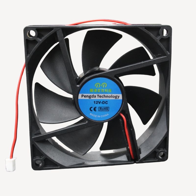 UNFAN-009090 - FAN DC 12V 3.5X 1IN W/WIRES