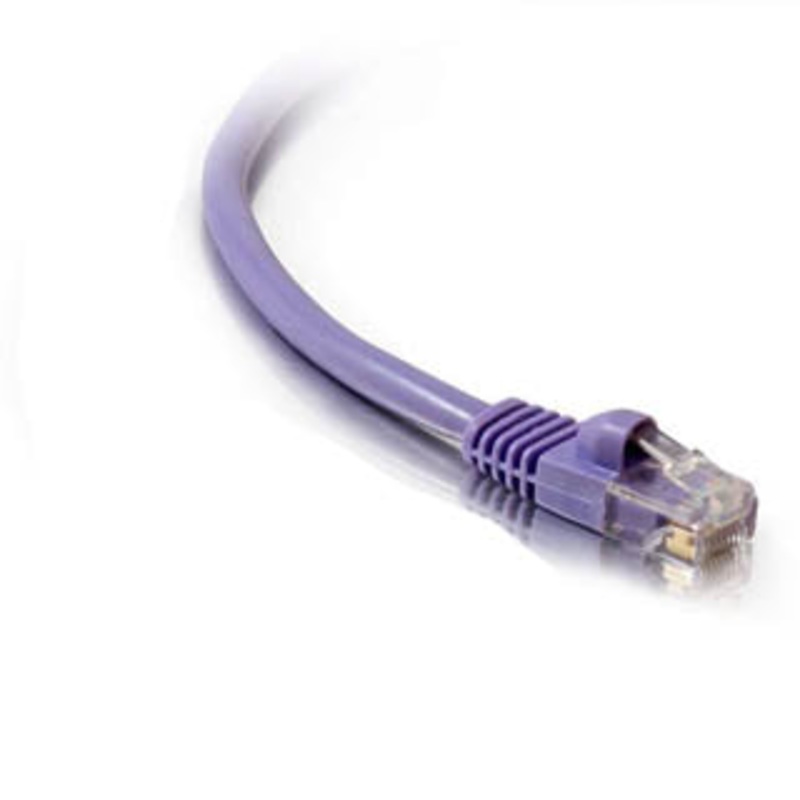 47127PL-5 - PATCH CORD CAT5E PURPLE 5FT (10 pcs/pkg)