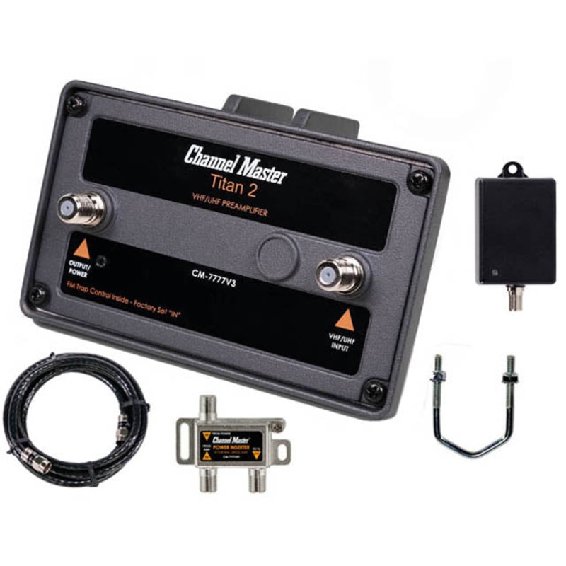 CM-7777V3 - RF PREAMPLIFIER UHF GAIN 30DB VHF 30DB GAIN