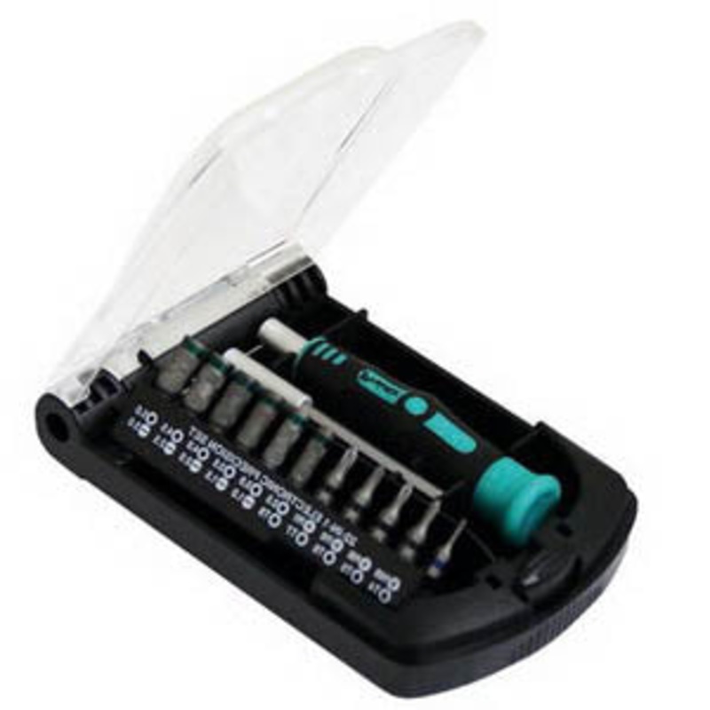 SD-9315 - SCREWDRIVER MULTIBIT 22 IN 1 SLOT/PHIL/HEX/TORX T4-T8