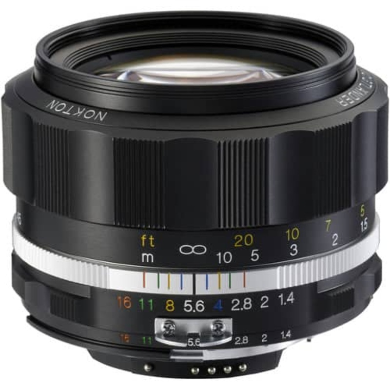 Voigtlander Nokton 58mm f/1.4 SL II S - Nikon F Mount (Black)