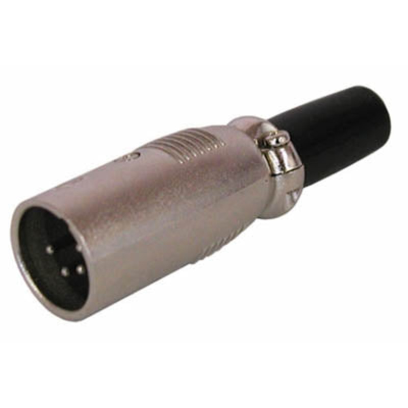 44-604 - XLR 5PL INLINE TIN SOL LOCK META METAL