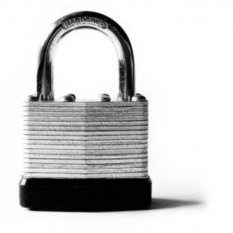 83236 - STRONGMAN 2IN LAMINATED PAD LOCK 2 KEYS