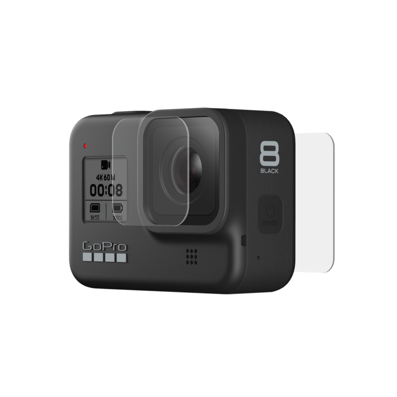 GoPro Tempered Glass Lens + Screen Protectors - HERO8 Black