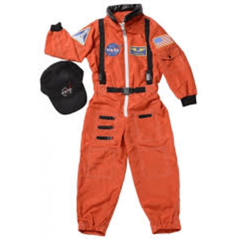 Jr. Astronaut Suit - Orange