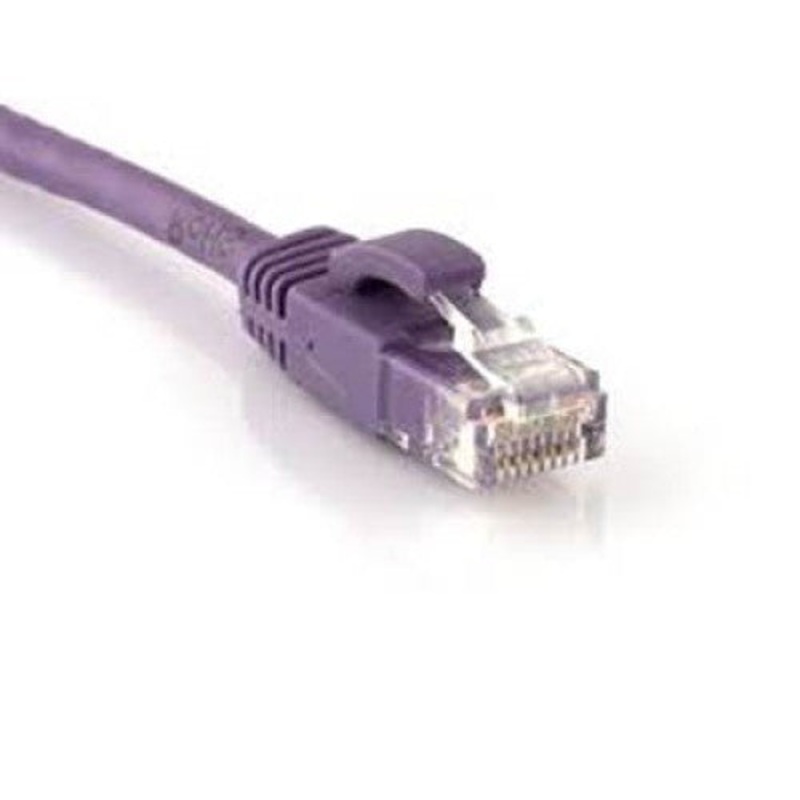 PC-6005P - PATCH CORD CAT6 PURPLE 5FT SNAGLESS BOOT