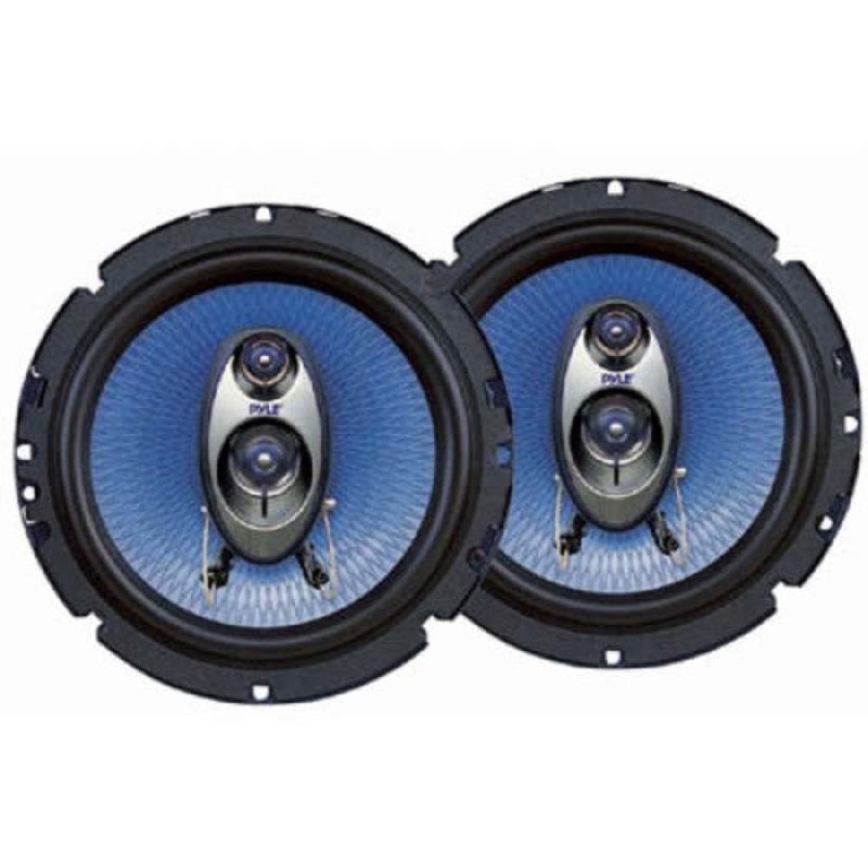 PL63BL - SPEAKER RND 4R 180W RMS 6.5IN 89DB 90-20KHZ 3WAY 360W MAX (2 pcs/pkg)