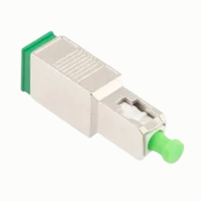 FO-ASCA-02 - FIBER OPTIC ATTENUATOR SC 2DB M/F APC SINGLEMODE GREEN