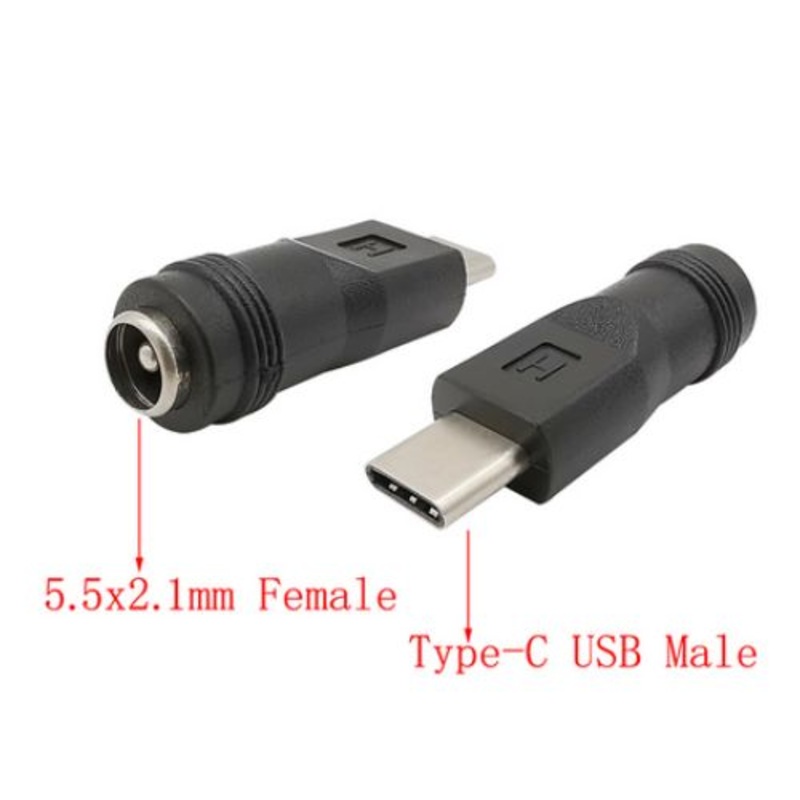 GAJ-951 - DC POWER ADAPT 2.1MM JK-USB C PLUG