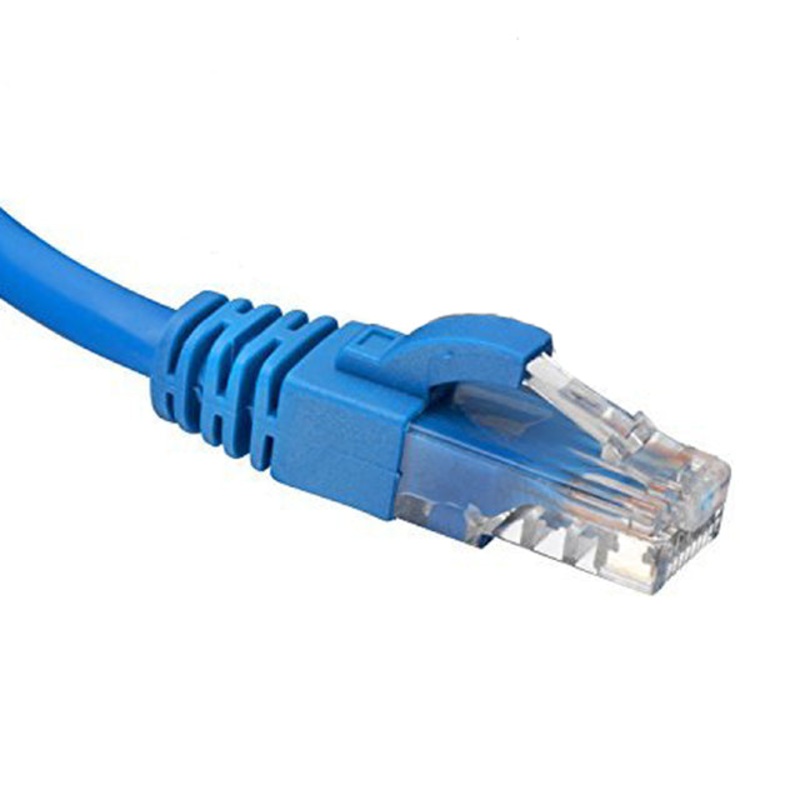 PC-002BL - PATCH CORD CAT5E BLUE 2FT SNAGLESS BOOT (10 pcs/pkg)