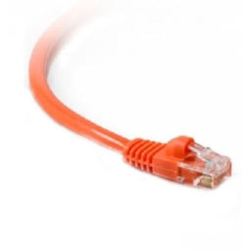 PC-007OR - PATCH CORD CAT5E ORG 7FT SNAGLESS BOOT