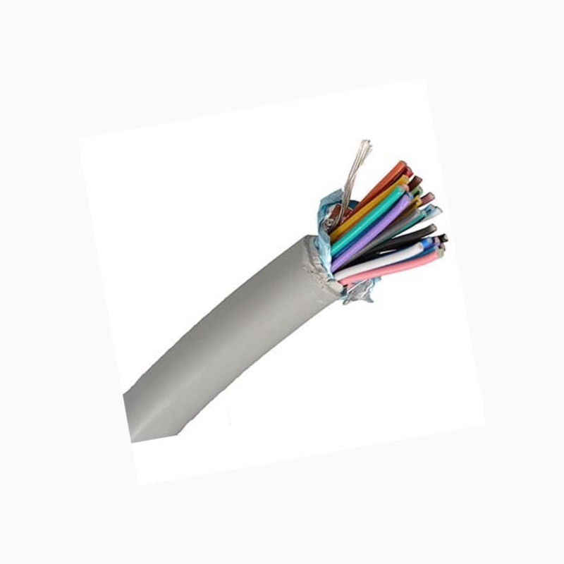T5512-10 - CABLE 15C 22AWG STR SHLD 10METER FT4 600V 105C GREY