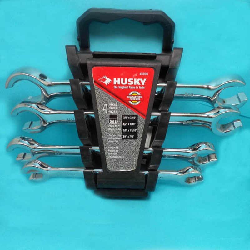 45006 - WRENCH DOUBLE OPEN END SAE 4PCS/SET ASSORTED SIZES