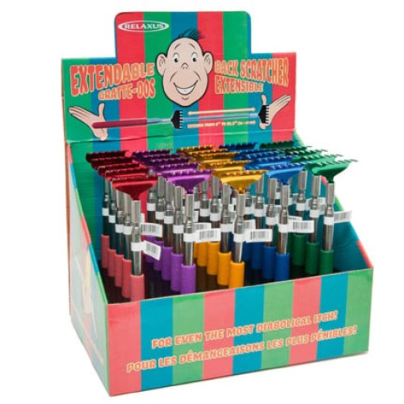 705516 - BACK SCRATCHER EXTENDABLE ASSORTED COLOURS