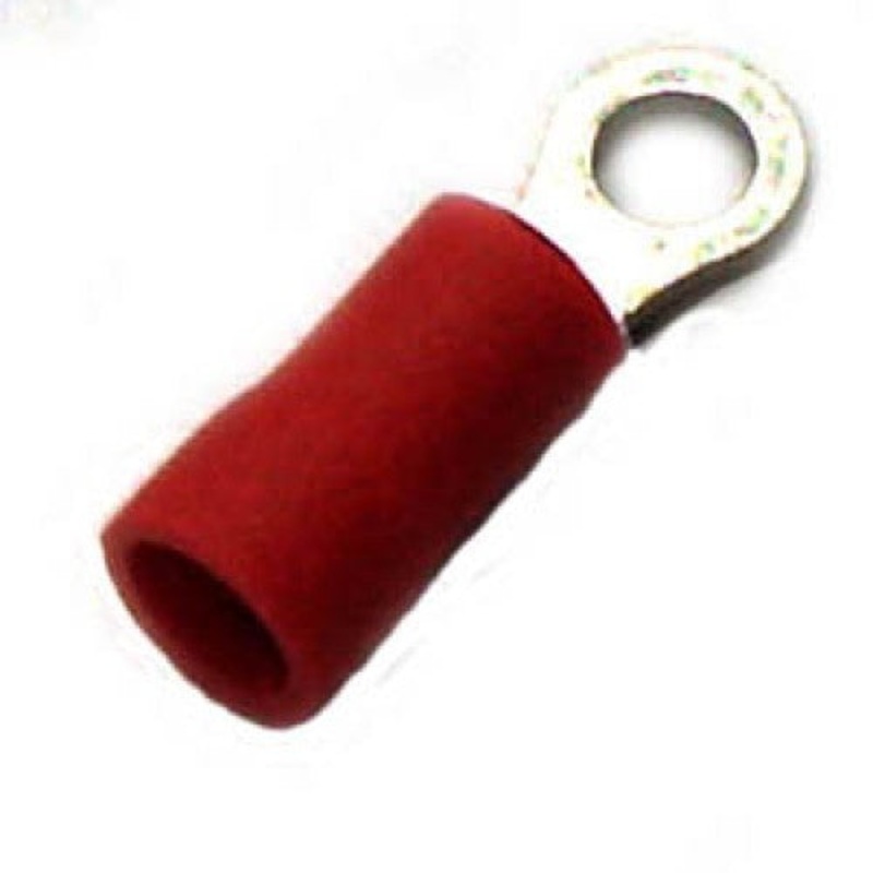 73-032-100 - RING TERM RED #4 22-18AWG ID-3.2MM OD-5.5MM (100 pcs/pkg)