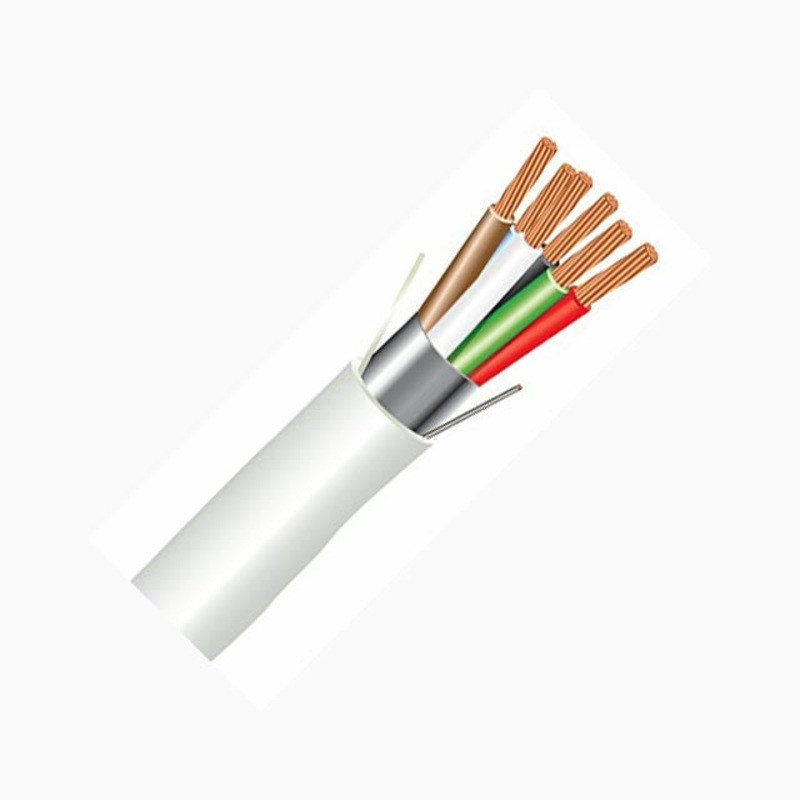 80310 - CABLE 6C 18AWG STR SHLD 1000FT CMP PLENUM WHT