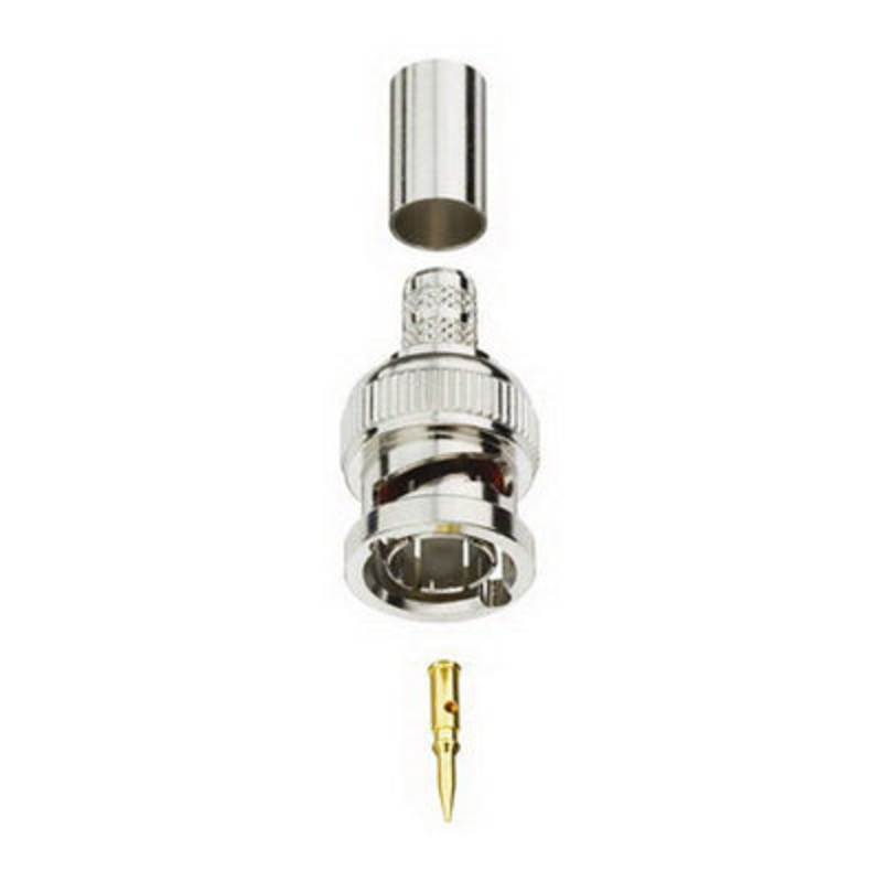 85-512 - BNC PLUG CRIMP RG59 PLENUM