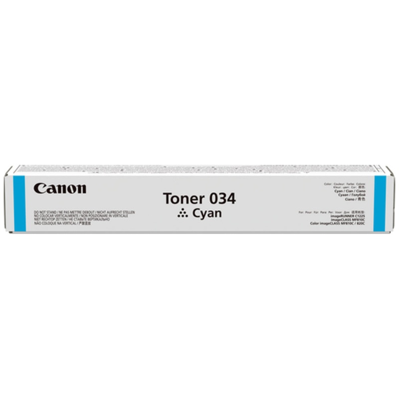 Canon CART034C Toner Cartridge - Cyan