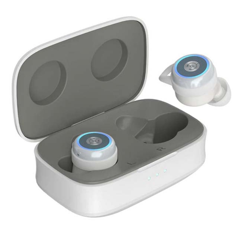 CYSTEREO FUSION2 - EARBUDS TRUE WIRELESS BLUETOOTH USB-C CHARGING CASE WHITE COLOR