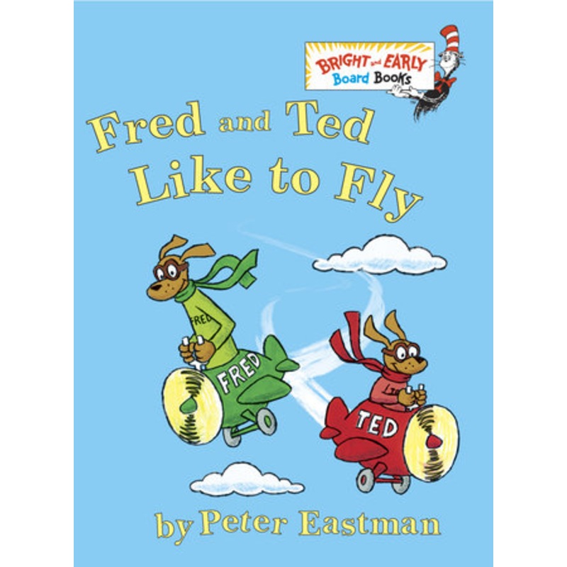 Fred & Ted Like to Fly - SMALL BOARD BOOK