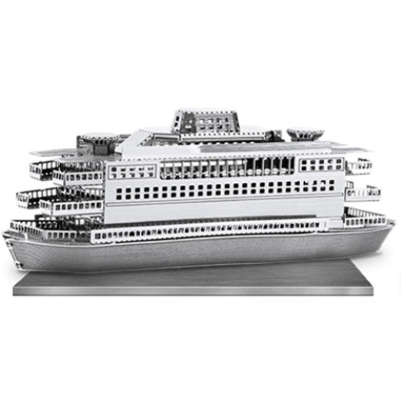 MMS068 - FERRY BOAT METAL EARTH 3D LASER CUT MODEL