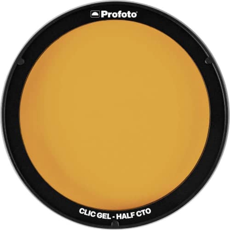 Profoto Clic Gel (Half CTO) for the C1 Plus, A1X and A1