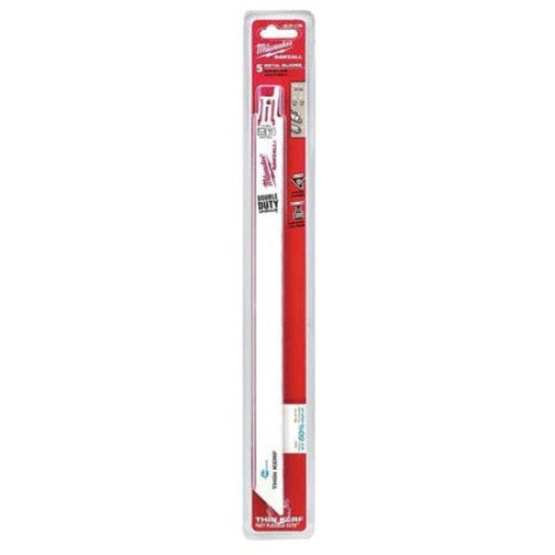 48-00-4189 - HACKSAW 12IN 18TPI BLADES METAL SAWZALL ICE HARDENED (5 pcs/pkg)