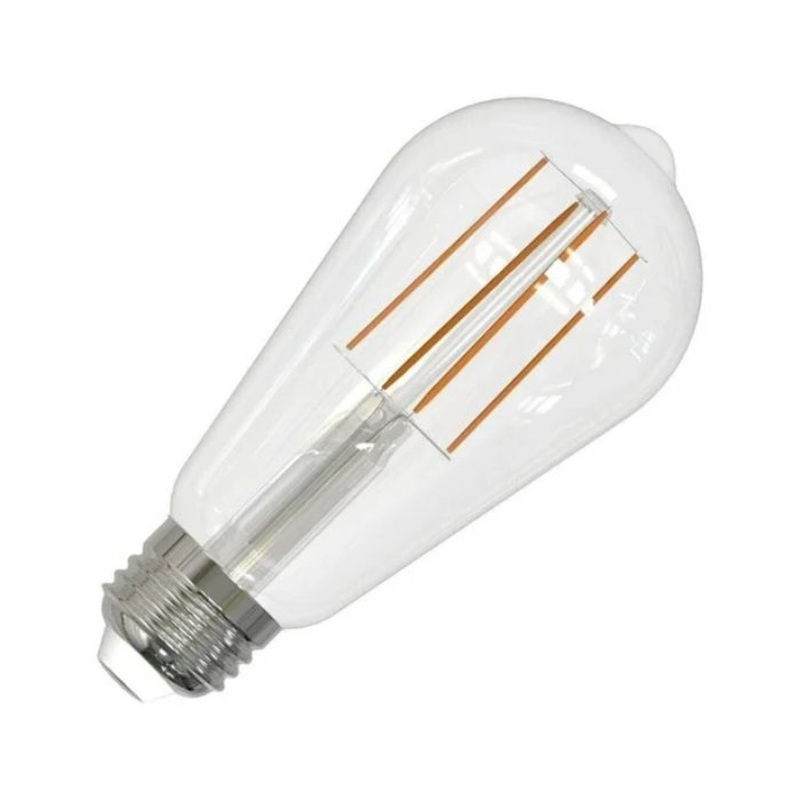 776693 - BULB LED VINTAGE SCREW 120V ST18 DIMMABLE E26 7W 800LUMENS 3000K