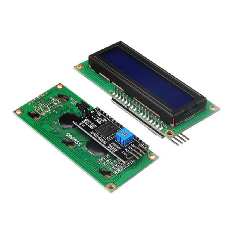 950726 - LCD DISPLAY 16X2 IIC/I2C BLUE BACKLIGHT COMPATABLE W/ARDUINO