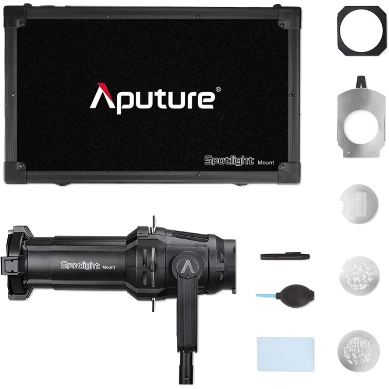 Aputure Spotlight 26deg Mount Set with 36deg Lens and Iris